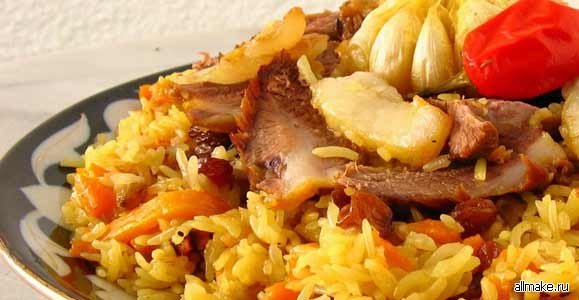 Как приготовить плов из баранины, рецепт