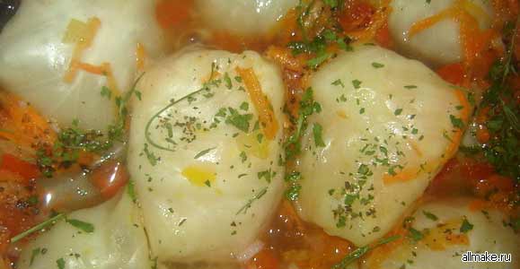 Голубцы с мясом, рецепт