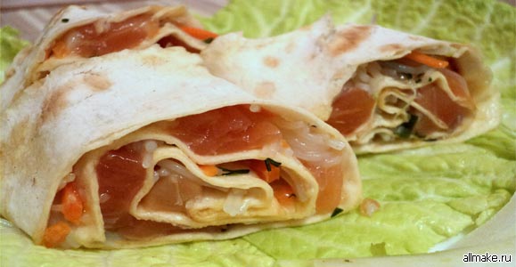 Как приготовить рулет из лаваша, рецепт