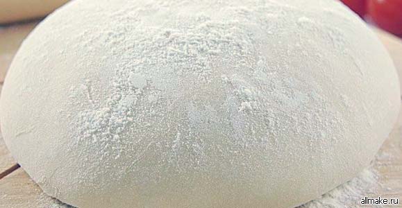 Тесто для пиццы на кефире